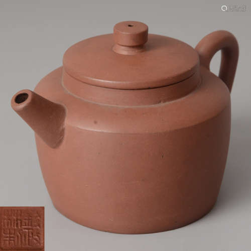 紫砂茶壺 錢正林製款
