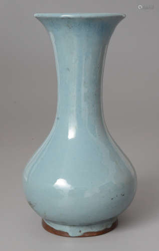 鈞窰天藍釉瓶