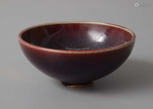 明代鈞窯紫釉碗