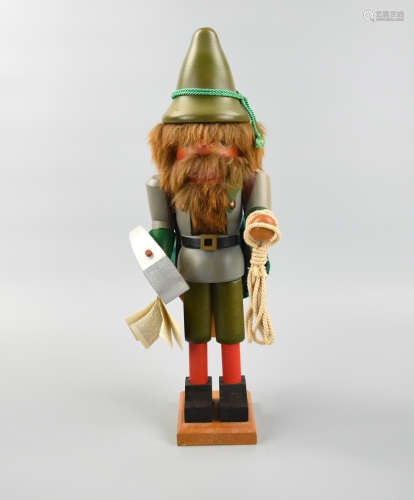 Holzkunst Christian Ulbricht Carved Wooden Gnome