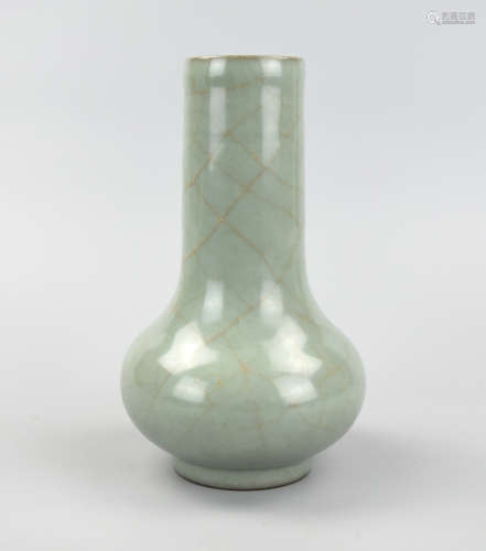 Chinese Song Style Longquan Ware Celadon Vase