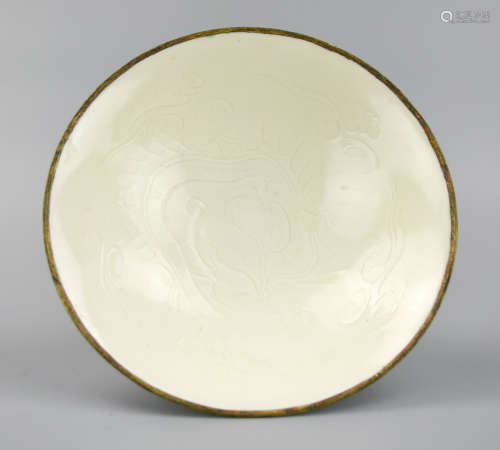 Chinese Song Style Ding Ware Bowl