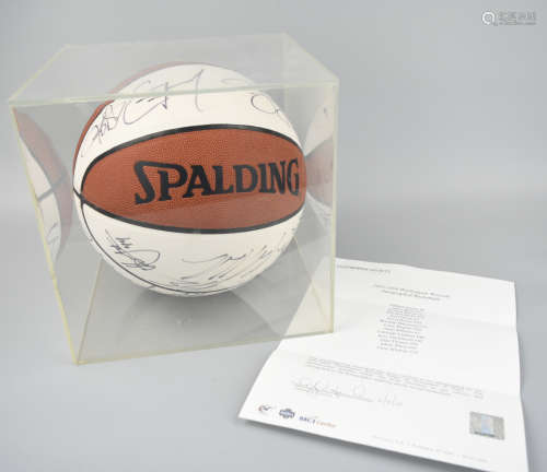 Washington Wizard Autographed Basketball,2003-2004
