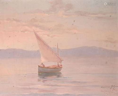 Marie JANNOT PINEL (1874 1934) Un matelot sur un v…