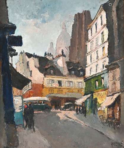 Georges Guido FILIBERTI (1881 1970) Rue de Montmar…