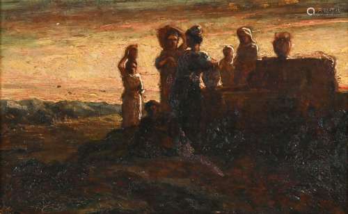 Alfred CHATAUD (1833 1908) Femmes remplissant leur…