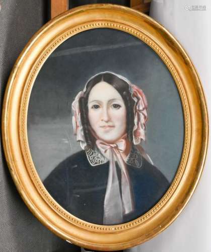 Ecole FRANCAISE du XIXe siècle Portrait de femme P…