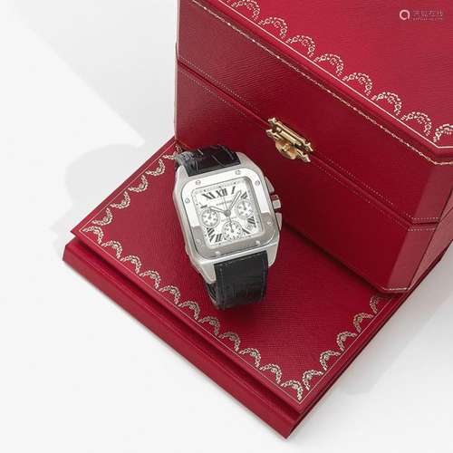 CARTIER SANTOS 100 CHRONOGRAPHE RÉF : 2740 VENDUE …