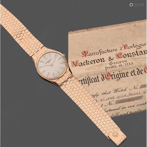 VACHERON CONSTANTIN REF : 6195 ANNEES 60 Montre br…