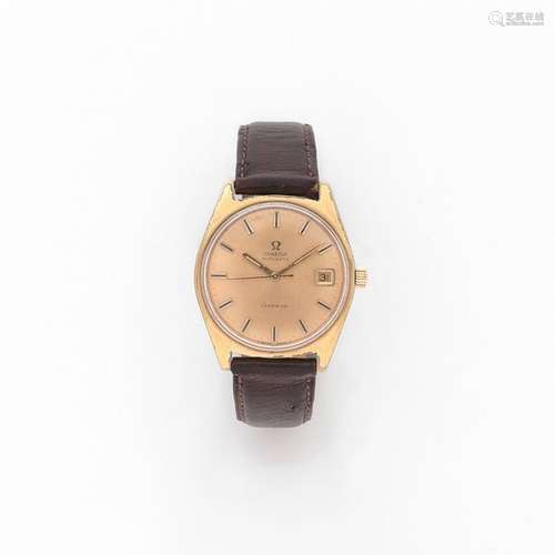 OMEGA ANNEES 60 Montre bracelet en métal doré sur …