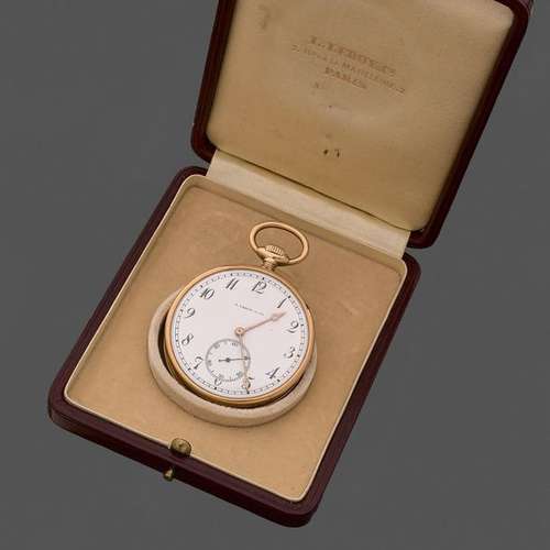 L. LEROY & Cie VERS 1900 Montre de poche en or jau…