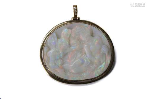 Pendentif Opale