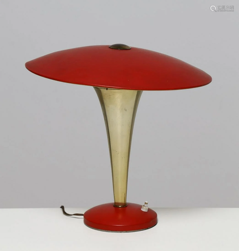 MANIFATTURA ITALIANA Table lamp, 60s.