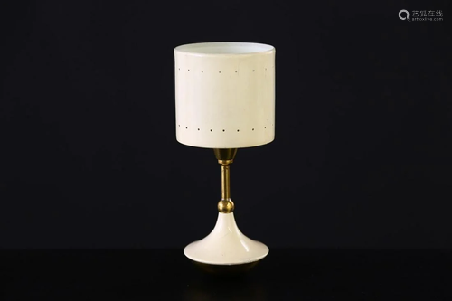 MANIFATTURA ITALIANA Table lamp, 50s.