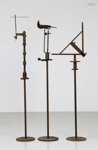 GIANNI ROBUSTI (Attributed to.) Three sculp…