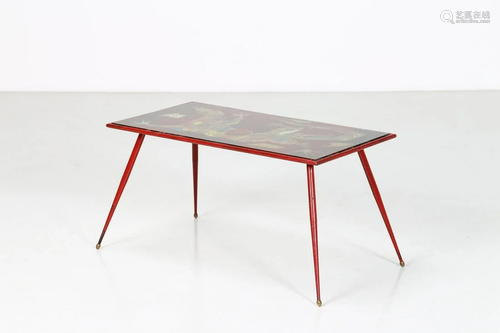 MANIFATTURA ITALIANA Coffee table, 50s.