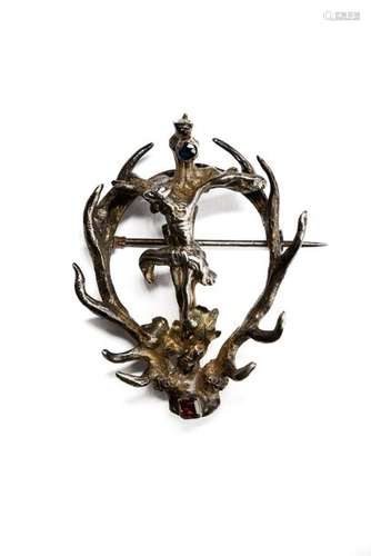 Broche De Chasse Religieuse