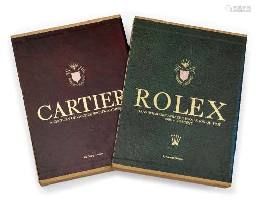 Two watch reference books, comprising: Gordon, George, Rolex, Hans Wilsdorf and the Evolution of