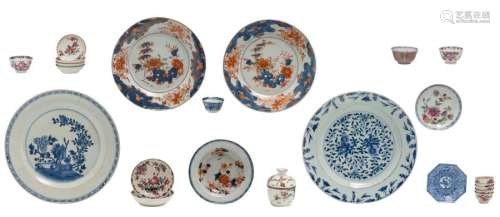 Various Chinese polychrome, blue and white and Ima…