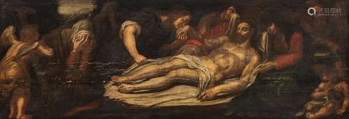 No visible signature, the entombment of Christ, 19…