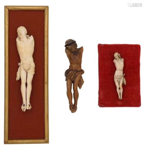 Three finely carved Corpus Christi sculptures, one…
