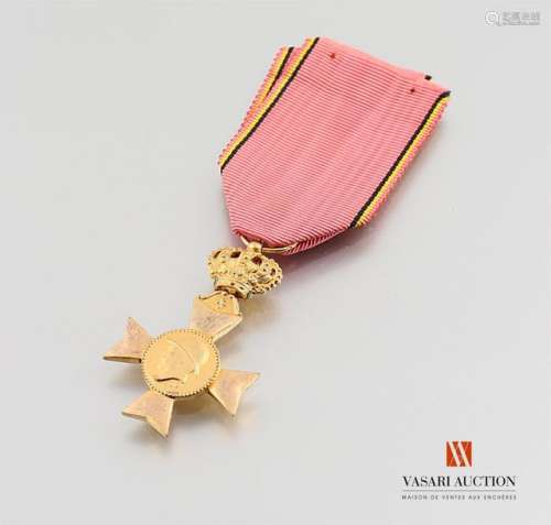 Belgium - Medal commemorating veterans to King Albert 1909-1934, insulated ribbon, minor wear, BE