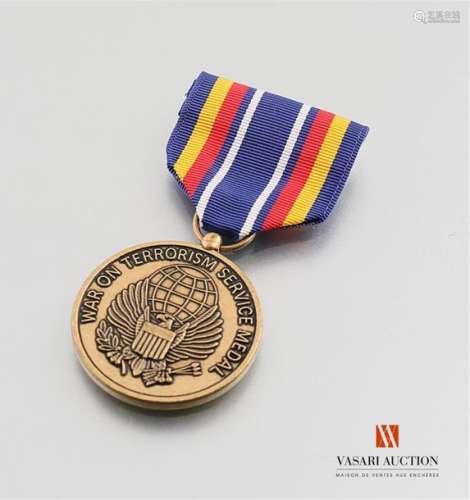 United States of America - Global War on terrorism service medal , after September 11, 2001, 34 mm, TBE