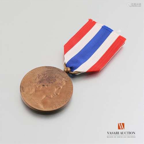France - Medal commemorating the municipal elections of 1912, 40 mm, BE