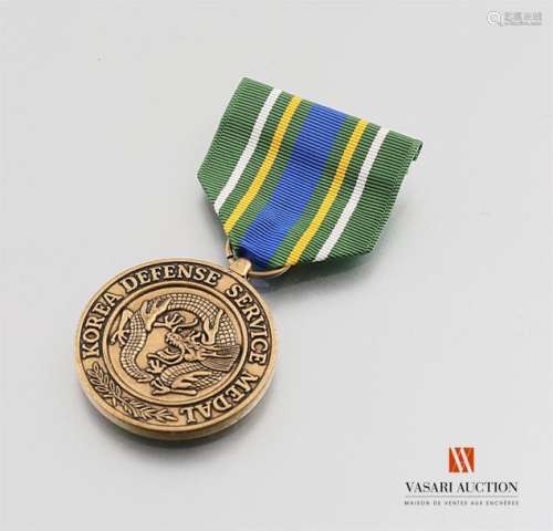 Korea - Korea defense service medal, also known as Korean medal, APC
