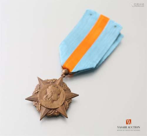 France - Ministry of Labour, Medal of Honour of Social Insurance, bronze, awarded 1925, TBE