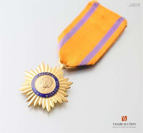 Medal of encouragement to duty, associative medal, BE-TBE