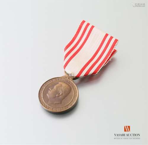 Principality of Monaco, labour medal, Louis II, Prince of Monaco 17 January 1923, BE-TBE, in its original box, SUP