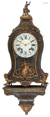 A French Régence Boulle work cartel clock on a dit…