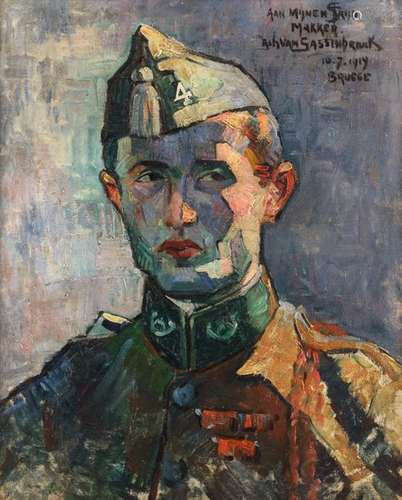 Van Sassenbrouck, the portrait of a young soldier,…