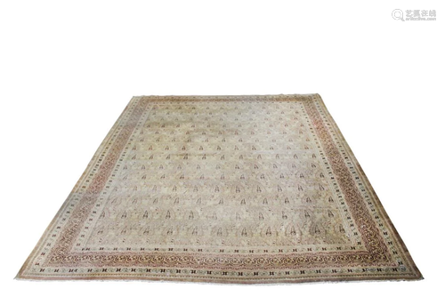 An antique Amritsar carpet