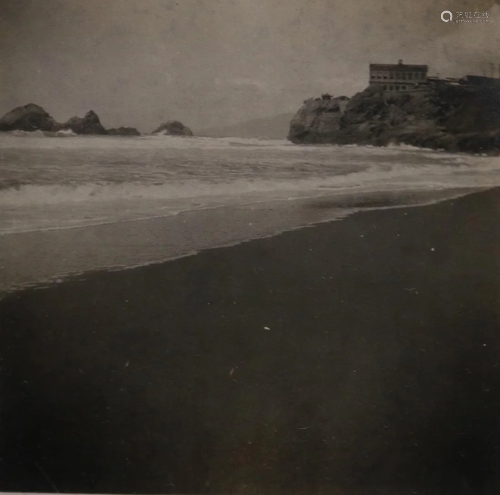 San Francisco Cliff House, vintage photogravure