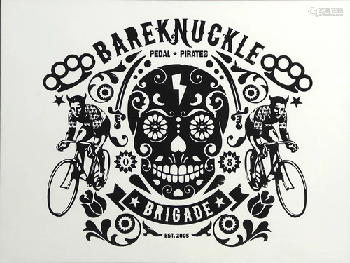 Print, Bareknuckle Brigade - Pedal Pirates