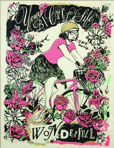 Print, Your Bicycle Life is Wonderful