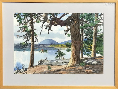 Watercolor, James March Phillips