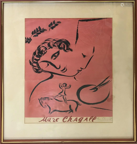 Print, Marc Chagall