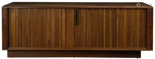 A Mid Century low credenza