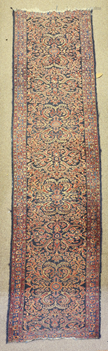 An antique Persian Sarouk runner