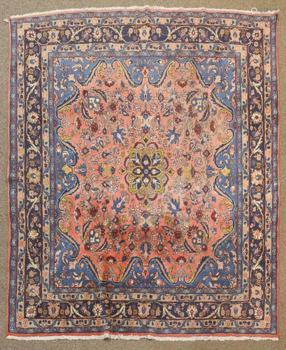 A Persian Lilihan carpet