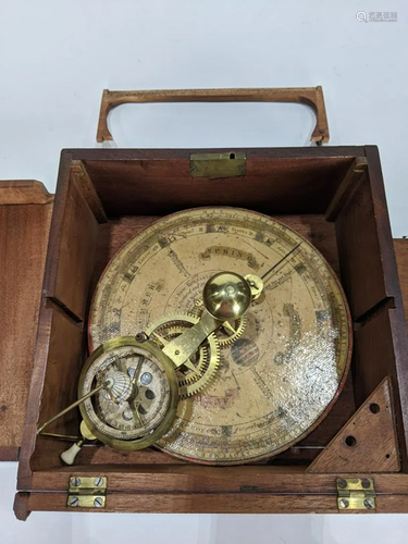 A small English orrery circa 1800