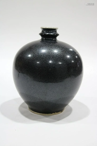 Chinese Black Glazed 'Oil Spot' Truncate…