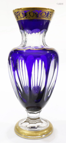 A Saint Louis, France crystal vase
