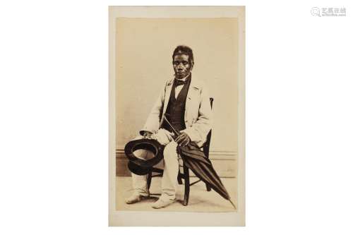 West Indian Portrait Cartes Des Visite c.1860s