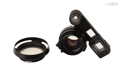 A Leitz 35mm f/1.4 Summilux with Ocular Attachment (M3)
