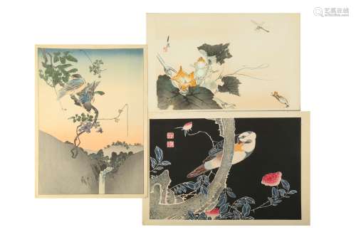 A COLLECTION OF JAPANESE WOODBLOCK PRINTS.