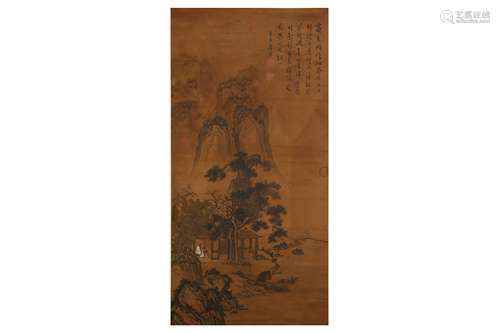 TANG YIN (follower of, 1470 – 1524). LANDSCAPE.